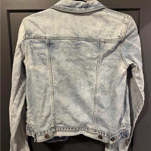 Carly Jean Los Angeles Fletcher jean jacket size small - Picture 3 of 6